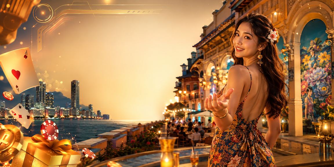 Permainan poker dan kasino langsung dalam suasana moden di Penang melalui platform y11d